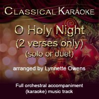 O Holy Night (2 verses) arranged by Lynnette Owens