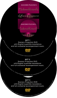 Madama Butterfly projection scenery DVD